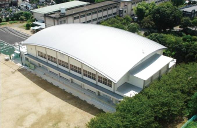 八代市立植柳小学校体育館